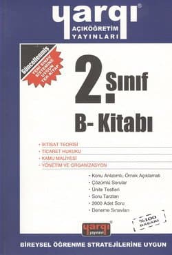 AÖF 2. Sınıf B Kitabı