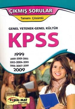 KPSS Genel Yetetek-Genel Kültür Tamamı Çözümlü Çıkmış Sorular