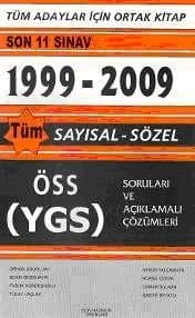 Tüm Adaylar İçin Ortak Kitap Son 11 Sınav 1999 - 2009 ÖSS (YGS)