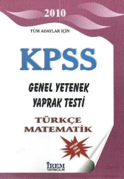 KPSS Genel Yetenek Yaprak Testler