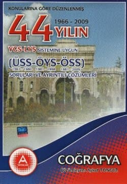 44 Yılın YGS-LYS Coğrafya Soruları ve Ayrıntılı Çözümleri