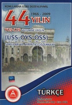 44 Yılın YGS-LYS Türkçe Soruları ve Ayrıntılı Çözümleri