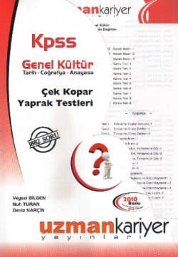 KPSS Genel Kültür (Tarih-Coğrafya-Anayasa) Yapral Testler