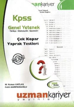 KPSS Genel Yetenek (Türkçe-Matematik-Geometri) Yaprak Testler