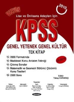 KPSS Genel Yetenek-Genel Kültür (Tek Kitap)