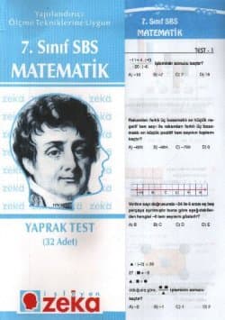 7. Sınıf SBS Matematik Yaprak Test