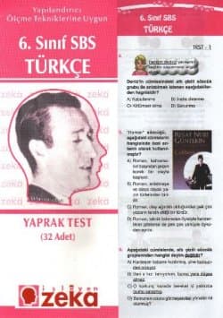 6. Sınıf SBS Türkçe Yaprak Test
