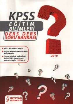 KPSS Eğitim Bilimleri Ders Ders Soru Bankası