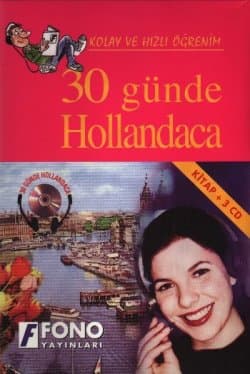 30 Günde Hollandaca (Kitap+3 CD)