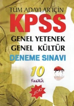 KPSS Genel Yetenek-Genel Kültür 10 Deneme