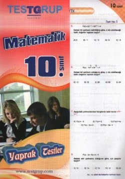 10. Sınıf Matematik Yaprak Test