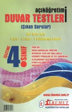 AÖF 4. Sınıf Duvar Testleri Seti