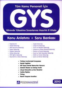 GYS - Görevde Yükselme Sınavlarına Hazırlık El Kitabı