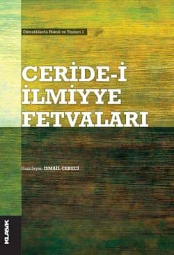 Cerîde-İ İlmiyye Fetvaları Osmanlılarda Hukuk ve Toplum 1