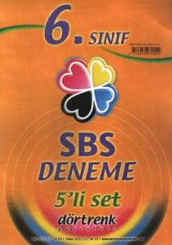 6. Sınıf SBS Deneme (5`li Set)
