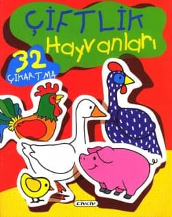 Çiftlik Hayvanları - Çıkartmalı Hayvanlar