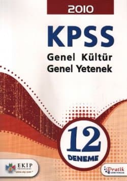 KPSS Genel Kültür-Genel Yetenek 12 Deneme