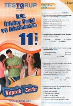 11. Sınıf T.C. İnkılap Tarihi ve Atatürkçülük Yaprak Testler