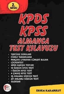 KPDS KPSS Almanca Test Kılavuzu