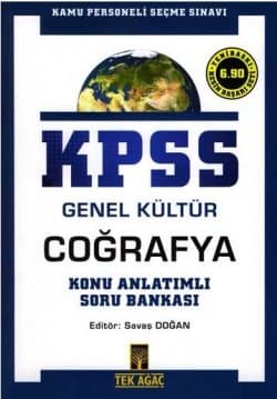 KPSS Genel Kültür - Coğrafya Konu Anlatımlı Soru Bankası