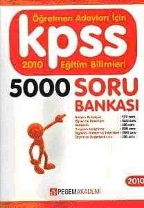 Öğretmen Adayları İçin 5000 Soru KPSS Eğitim Birimleri Soru Bankası