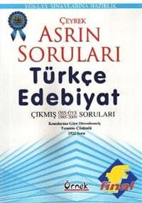 Çeyrek Asrın Soruları Türkçe-Edebiyat Çıkmış Soruları