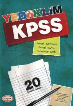 KPSS Genel Yetenek-Genel Kültür Deneme Seti (20 Çözümlü Deneme)