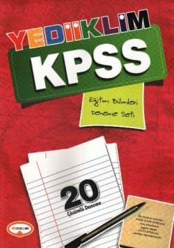 KPSS Eğitim Bilimleri Deneme Seti (20 Çözümlü Deneme)