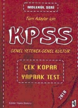 Molekül Serisi: KPSS Genel Yetenek-Genel Kültür Çek Kopar Y.T.