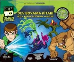 Ben 10 Alien Force-Dev Boyama Kitabı