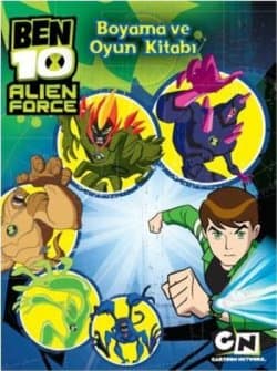 Ben 10 Alien Force-Boyama ve Oyun Kitabı