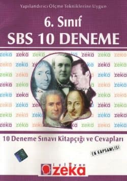 6. Sınıf SBS 10 Deneme