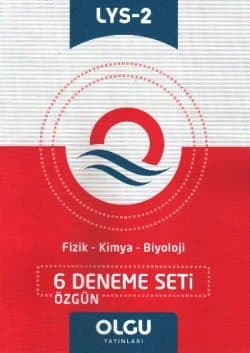 LYS-2 (Fizik-Kimya-Biyoloji) 6 Deneme Seti
