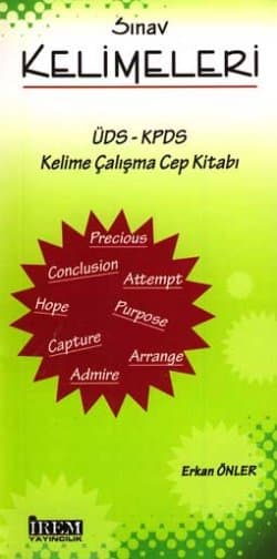 Sınav Kelimeleri - ÜDS-KPDS Kelime Çalışma Cep Kitabı