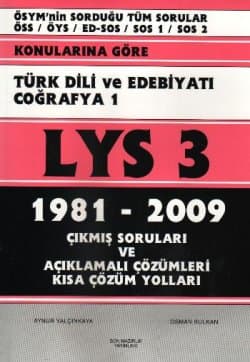 LYS-3 Çıkmış Soruları ve Çözümleri