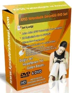 KPSS Vatandaşlık Görüntülü DVD Seti