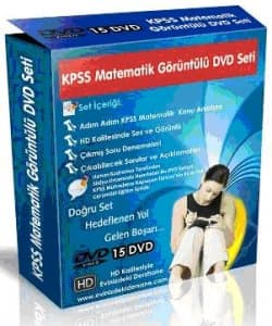KPSS Matematik Görüntülü DVD Seti