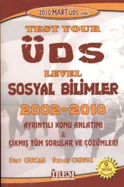 Test Your ÜDS Level "Sosyal Bilimler" Ayrıntılı K.A. & Çıkmış Tüm Sorular ve Çözümleri