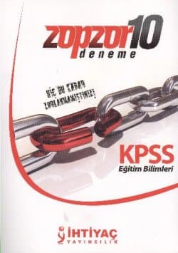 KPSS Eğitim Bilimleri ZopZor 10 Deneme Seti