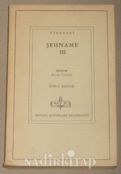Şehnâme III. Cilt