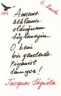 Anneme Reklamcı olduğumu Söylemeyin... O Beni Bir Genelevde Piyanist Sanıyor!