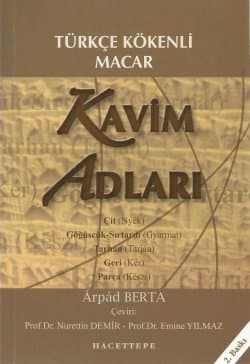 Türkçe Kökenli Macar Kavim Adları