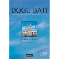 Doğu Batı sayı: 20 Oryantalizm-I