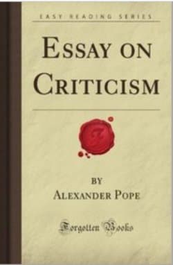 Essay on Criticism