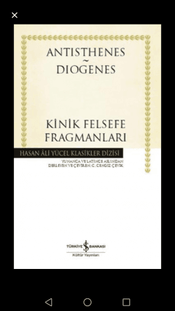 Kinik Felsefe Fragmanları