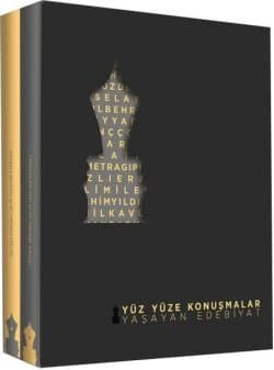 Yüz Yüze Konuşmalar Yaşayan Edebiyat Seti-2 Cilt Takım