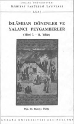 İslamdan Dönenler ve Yalancı Peygamberler