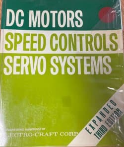 DC MOTORS SPEED CONTROLS SERVO SYSTEMS