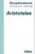 Aristoteles Copleston Felsefe Tarihi Yunan ve Roma Felsefesi Cilt: 1 Bölüm 2a