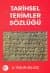 Tarihsel Terimler Sözlüğü